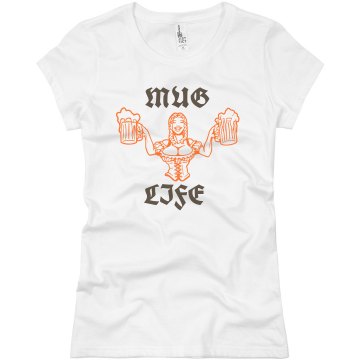 Mug Life Junior Fit Basic Bella Favorite Tee