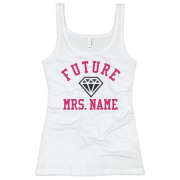Future Mrs. Walker Bella Junior Fit Camisole