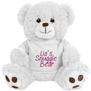 Snuggle Bear Small Plush Teddy Bear