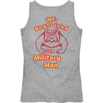 Boyfriend Marine Tee Misses Relaxed Port & Company Essential Tee
