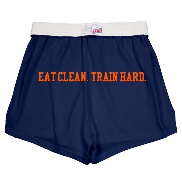 Train Hard Shorts Junior Fit Soffe Cheer Shorts