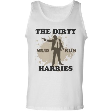 Dirty Harries Mud Run Unisex Gildan Heavy Cotton Crew Neck Tee