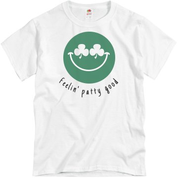 Feeling Patty Good Unisex Basic Gildan Heavy Cotton Crew Neck Tee