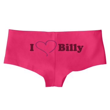 I Heart Billy Bella Hotshort