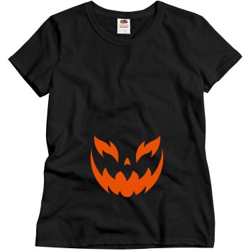 Pumpkin Smuggler Misses Relaxed Fit Gildan Heavy Cotton Tee