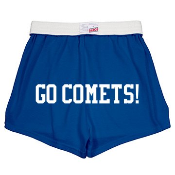 Comets Cheer Shorts Youth Soffe Cheer Shorts