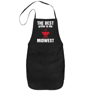 The Best Griller Port Authority Adjustable Full Length Apron