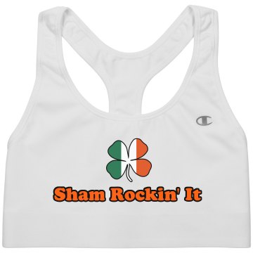 Shamrock Sports Bra Alo Ladies' Mesh Back Sports Bra