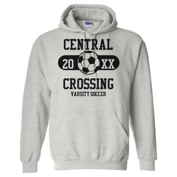 Soccer Hoodie Unisex Hanes Ultimate Cotton Heavyweight Hoodie