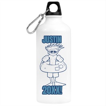 Beach Bound Water Bottle Aluminum Water Bottle