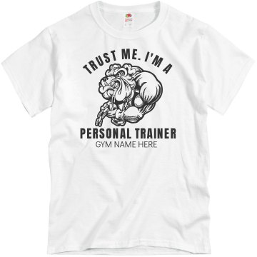 Trust Me Trainer Unisex Basic Gildan Heavy Cotton Crew Neck Tee