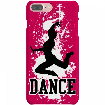 Dance iPhone Cover Rubber iPhone 4 & 4S Case Black