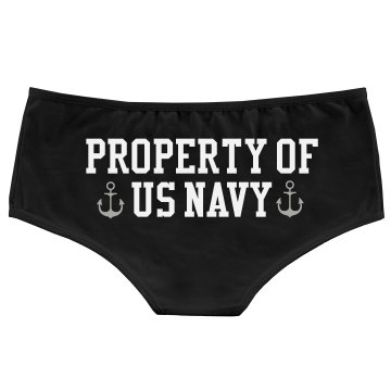 Property Of US Navy Bella Hotshort