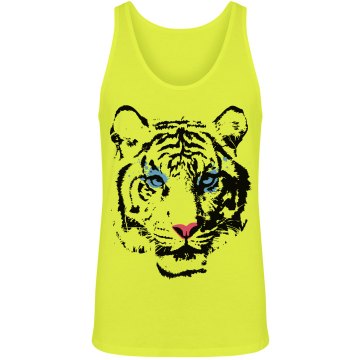 Tigress Summer Tank Unisex American Apparel Neon Tank