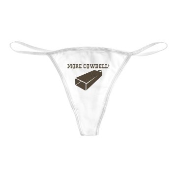 More Cowbell! Bella Bikini Thong