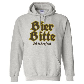 Beer Please Oktoberfest Unisex Gildan Heavy Blend Hoodie