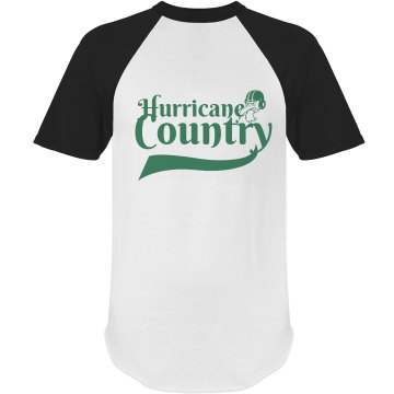Hurricane Country Unisex Anvil Ringer Tee