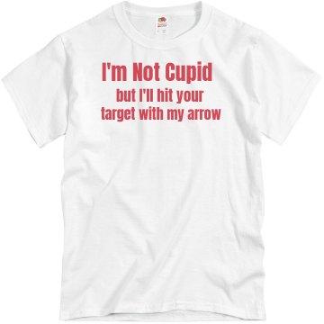 Cupid Unisex Basic Gildan Heavy Cotton Crew Neck Tee