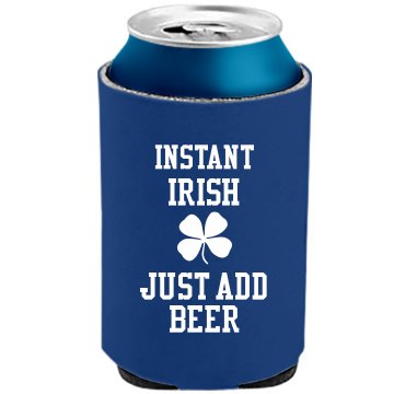 Instant Irish Koozie The Official KOOZIE Can Kooler