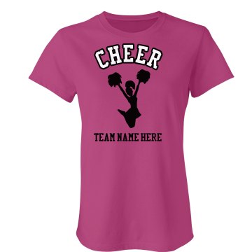 Cheer! Junior Fit Bella Sheer Longer Length Rib Tee
