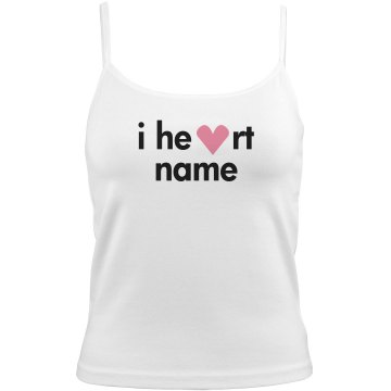 I Heart Ben Bella Junior Fit Camisole
