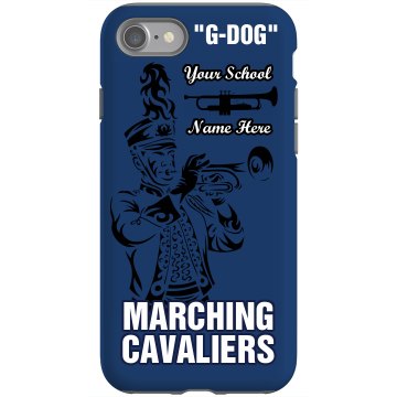 Marching Band iPhone 4 Rubber iPhone 4 & 4S Case Black