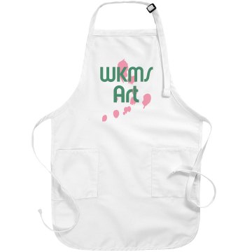 WKMS Art Apron Port Authority Adjustable Full Length Apron