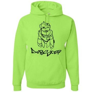 Robo Dubstep Unisex Hanes Ultimate Cotton Heavyweight Hoodie