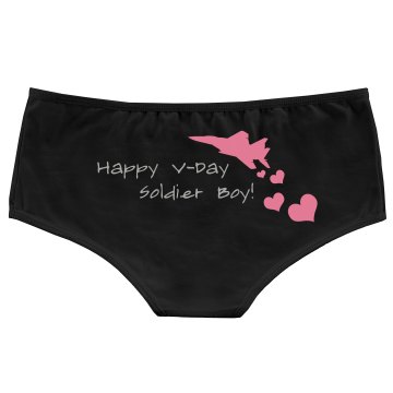 Happy V-Day Soldier Bella Hotshort