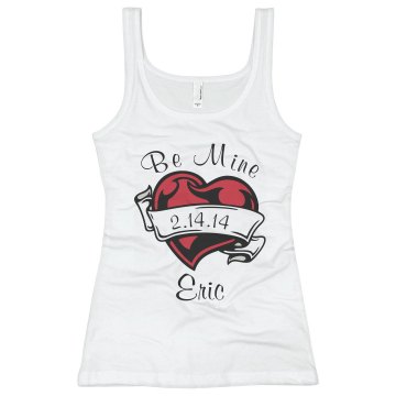 Be Mine Eric Cami Bella Junior Fit Contrast Satin Trim Cami