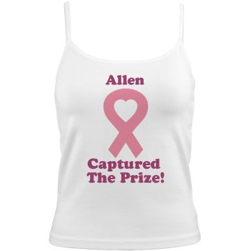 Allen Captured the Prize Bella Junior Fit Contrast Satin Trim Cami