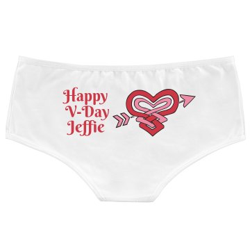 Happy V-Day Bella White Basic Hotshort