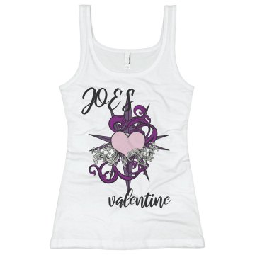 Joe's Valentine Cami Bella White Basic Junior Fit Camisole