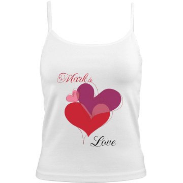 Mark's Love Heart Cami Bella Junior Fit Camisole