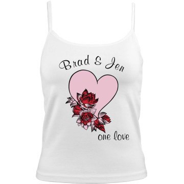 Brad and Jen Cami Bella Junior Fit Camisole