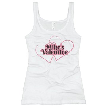 Mike's Valentine Bella Junior Fit Contrast Satin Trim Cami