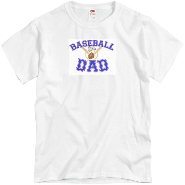 DeLeon Baseball Dad Unisex Basic Gildan Heavy Cotton Crew Neck Tee