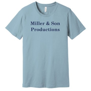 Miller & Son Productions  Unisex Gildan Heavy Cotton Crew Neck Tee