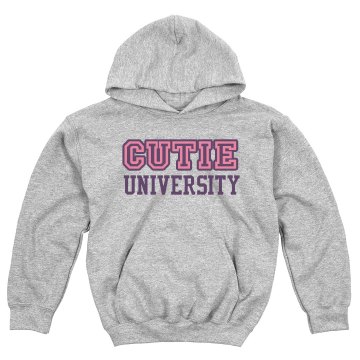 Cutie University Youth Gildan Heavy Blend Hoodie