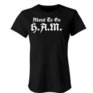 Going Ham Tee Junior Fit Basic Bella Favorite Tee