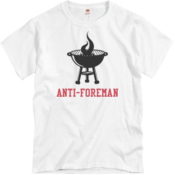 Dad's Anti-Foreman Unisex Basic Gildan Heavy Cotton Crew Neck Tee