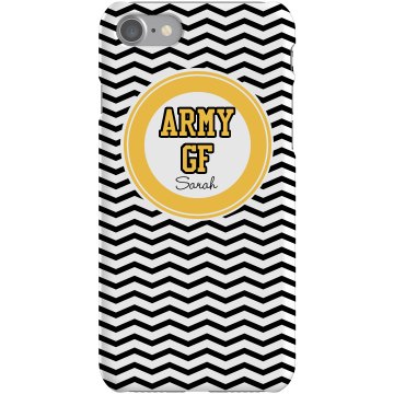 Army Girlfriend iPhone Plastic iPhone 5 Case Black