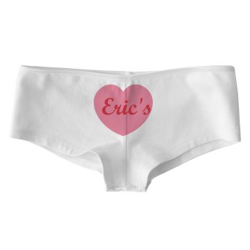 Eric Be Mine Bella Contrast Satin Trim Thong