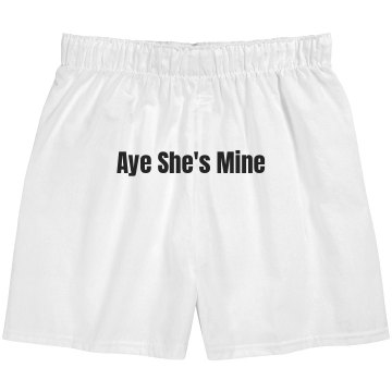 She's Mine Boxers Unisex Robinson Boxer Shorts
