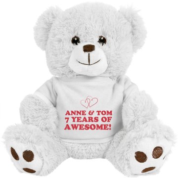 Anniversary Bear Medium Plush Teddy Bear