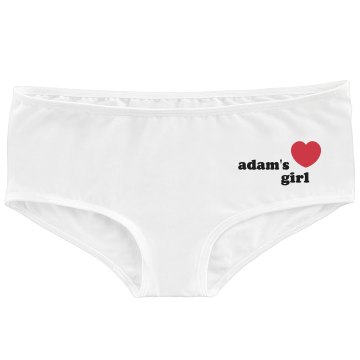 Adam's Girl Bella White Basic Hotshort