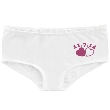 Future Mrs. Walker w/Back Bella Hotshort
