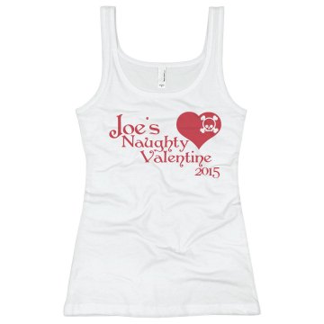 Naughty Valentine Bella White Basic Junior Fit Camisole