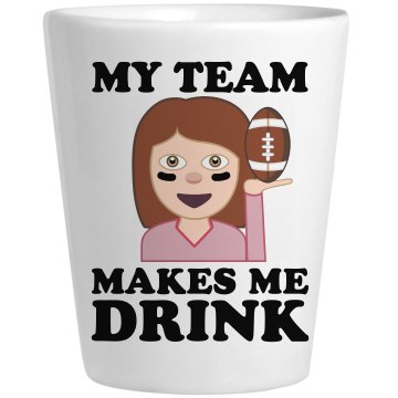 I Triple Dog Dare You Ceramic Shotglass