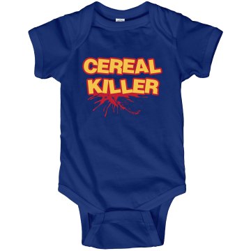 Cereal Killer Infant Rabbit Skins Lap Shoulder Creeper